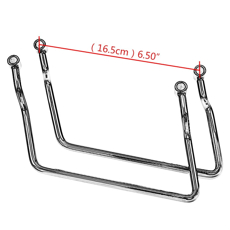 Motorcycle 14cm-24cm Saddlebag Support Bar