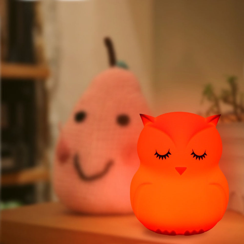 USB Owl LED Night Light