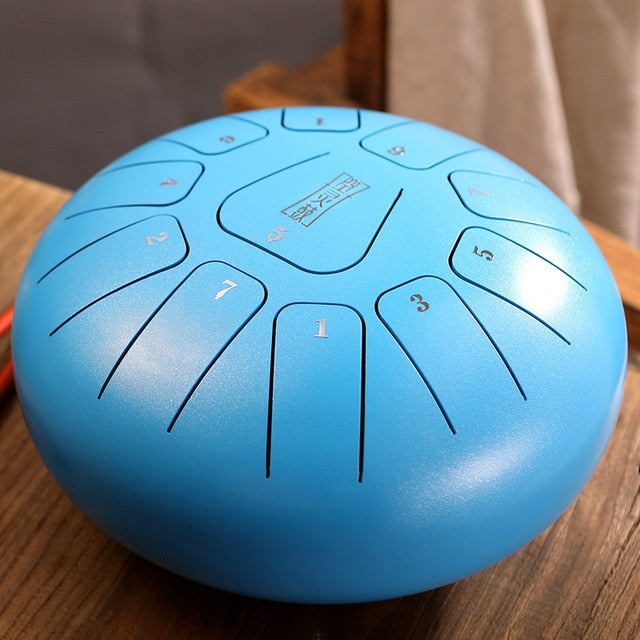 8 Inch Steel Tongue Drum (Ethereal Rhythm)