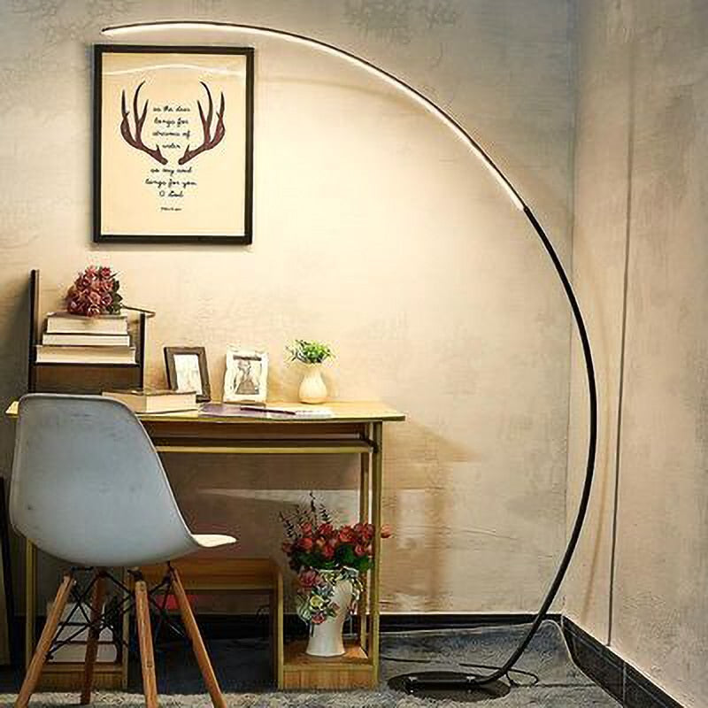 Modern Luxury Curved LED Floor Lamp
