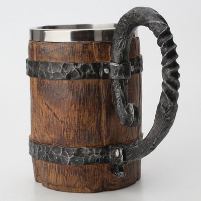 Wood Beer Mug For Christmas