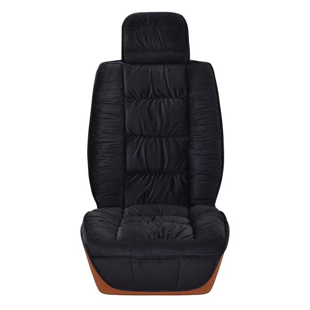 Winter Plush Faux Fur Car Seat Cover
