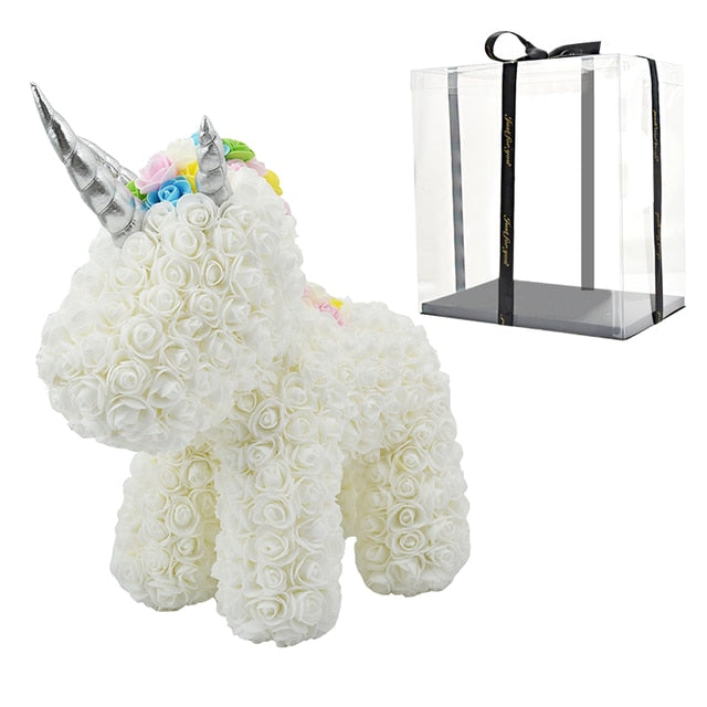 Rose Unicorn Gift For Valentines Day