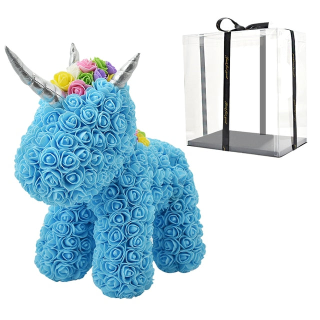 Rose Unicorn Gift For Valentines Day