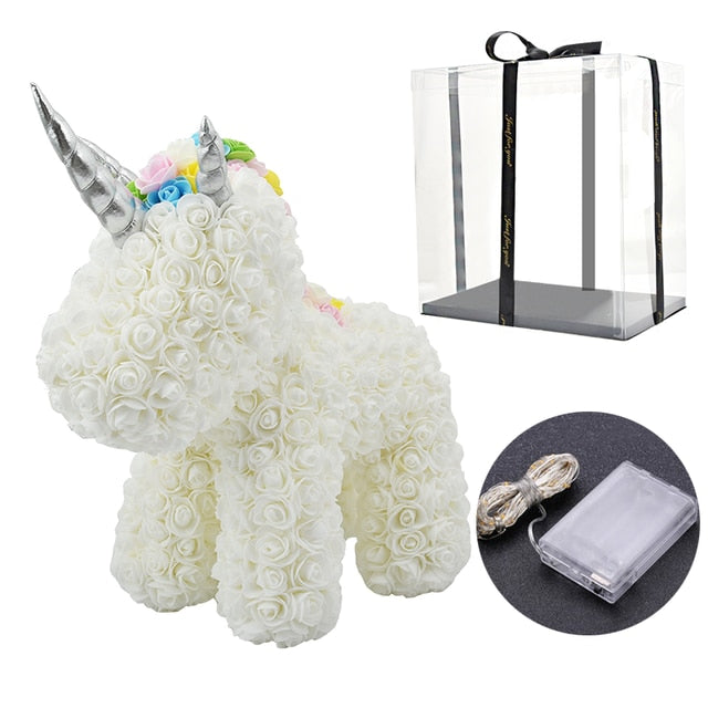 Rose Unicorn Gift For Valentines Day