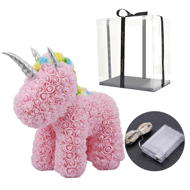 Rose Unicorn Gift For Valentines Day