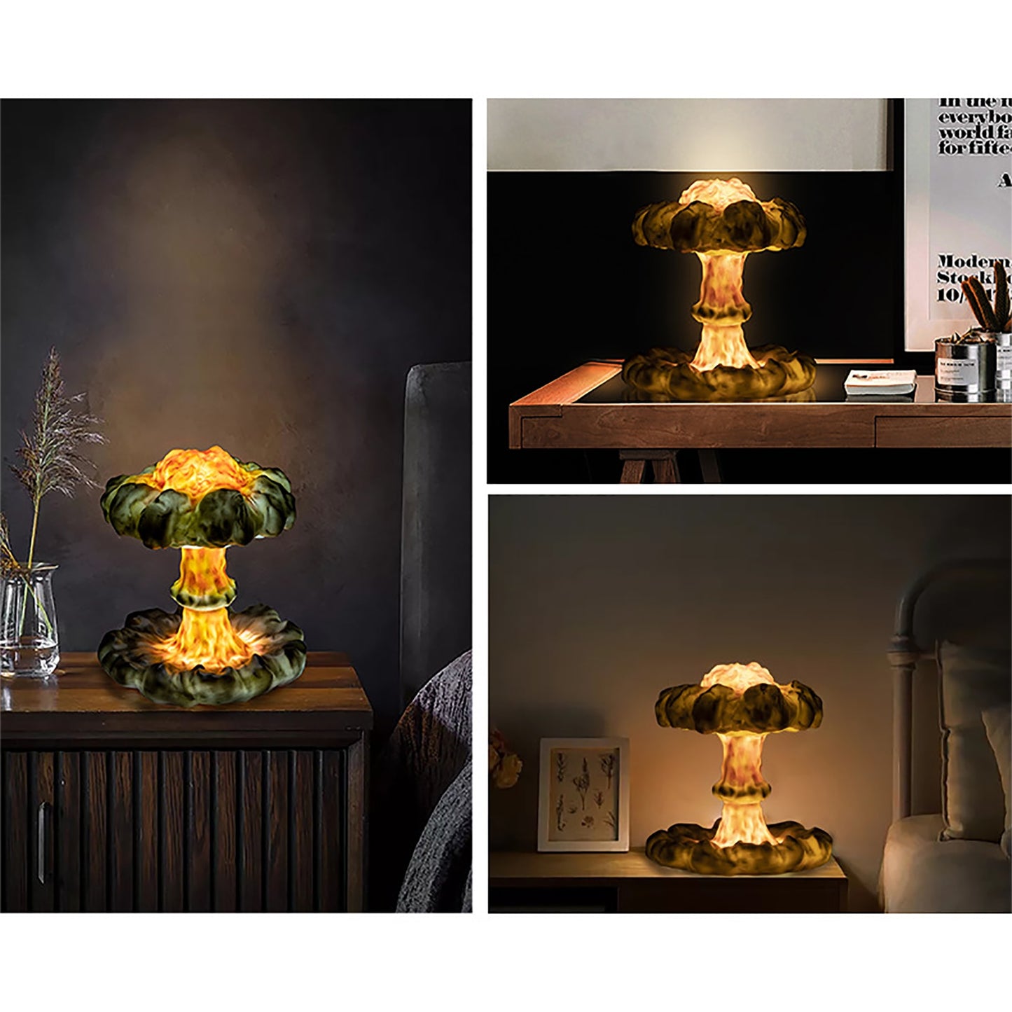 Nuclear Explosion Night Light Lamp