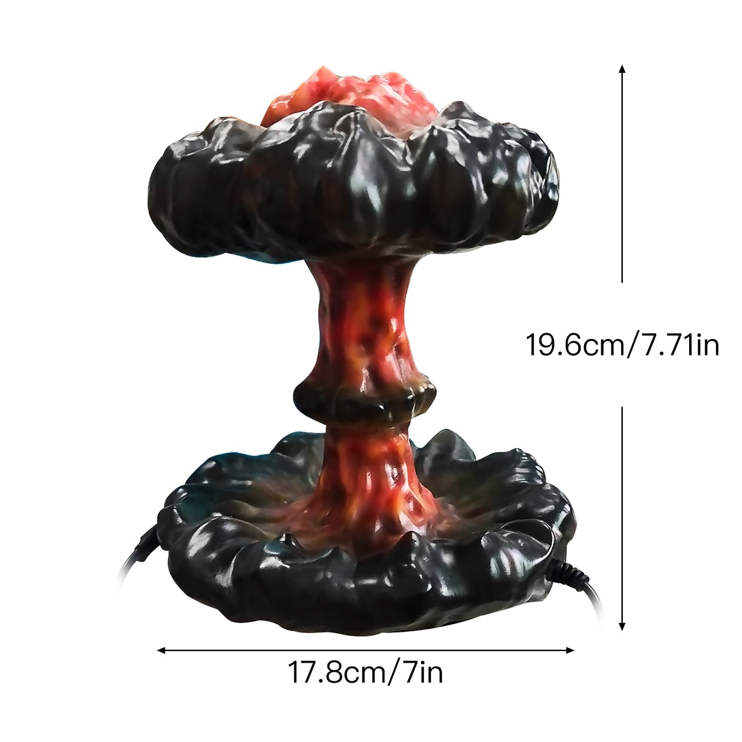Nuclear Explosion Night Light Lamp