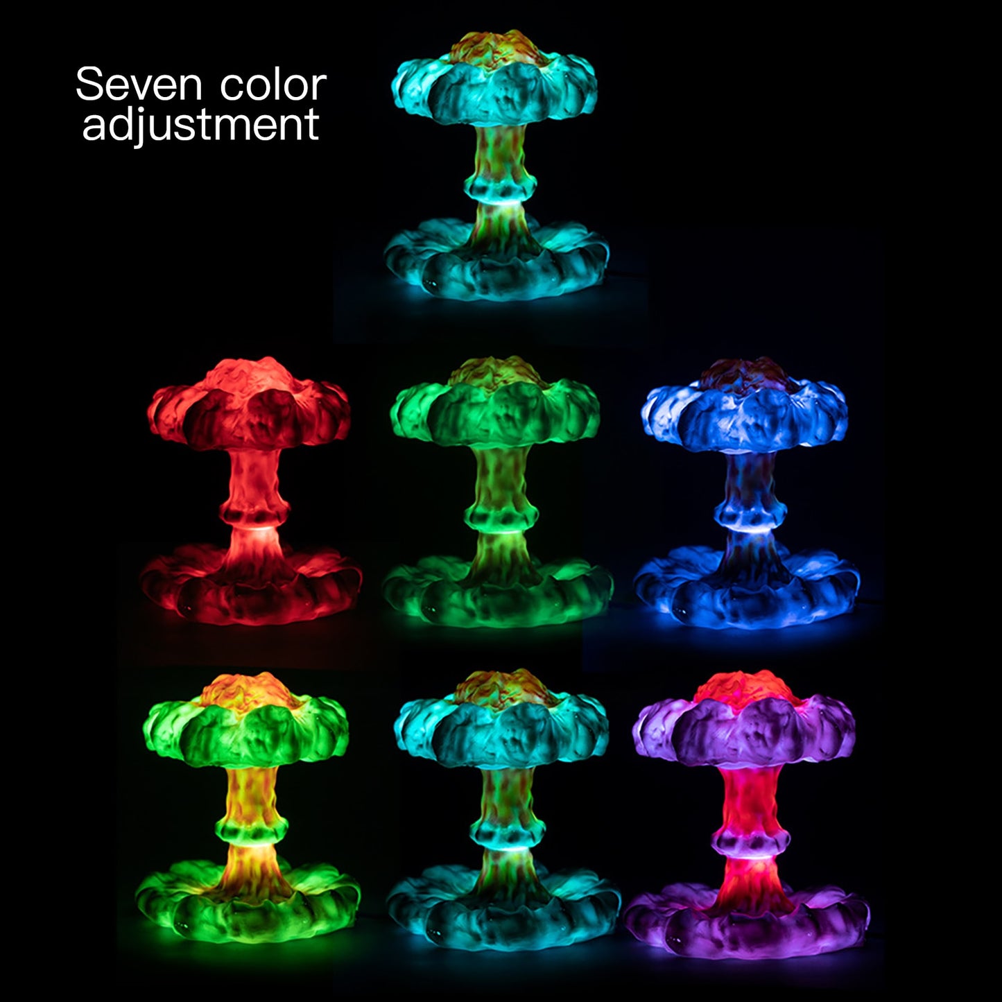 Nuclear Explosion Night Light Lamp
