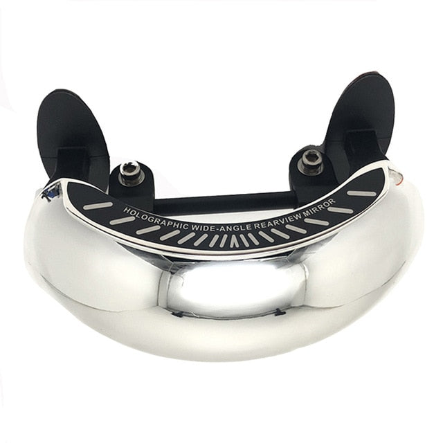 Motorcycle Windscreen 180+ Degree Blind Spot Mirror Wide Angle Rearview Mirrors