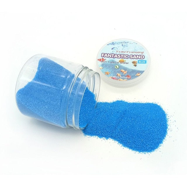 Magic Sand DIY Not Wet Dynamic Clay Colored Space Sand Soft Play Sand