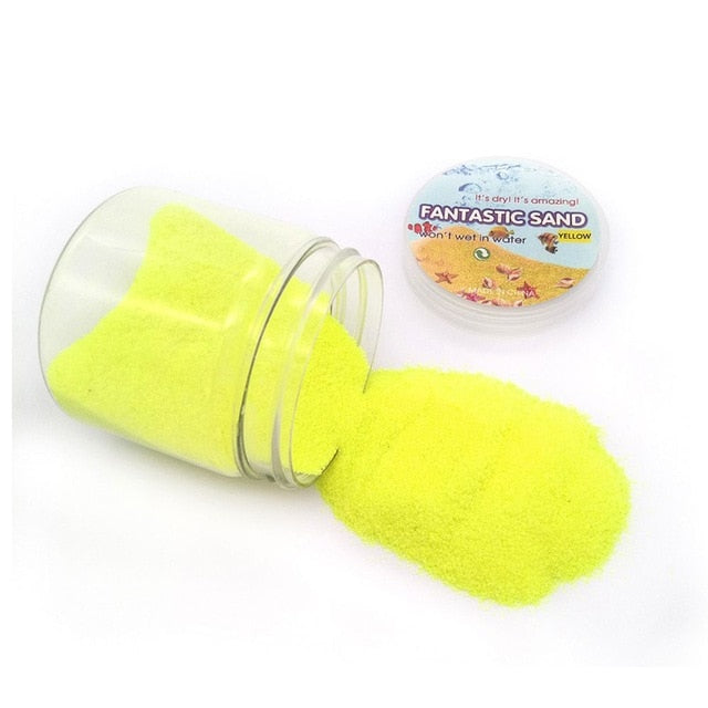 Magic Sand DIY Not Wet Dynamic Clay Colored Space Sand Soft Play Sand