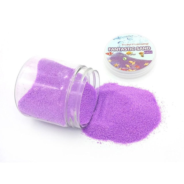 Magic Sand DIY Not Wet Dynamic Clay Colored Space Sand Soft Play Sand