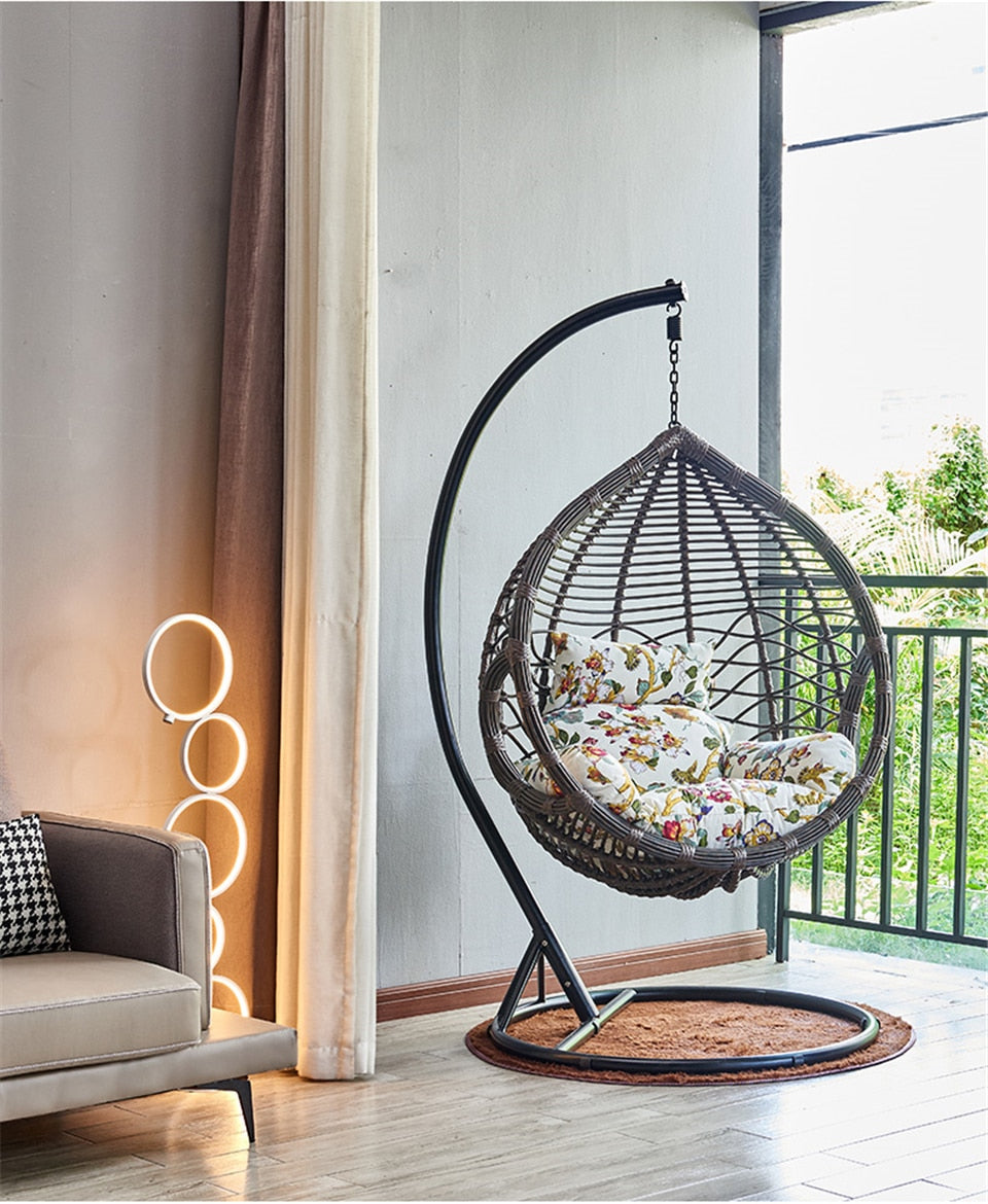 Modern Luxury Ring Touch Switch LED Floor Lamp