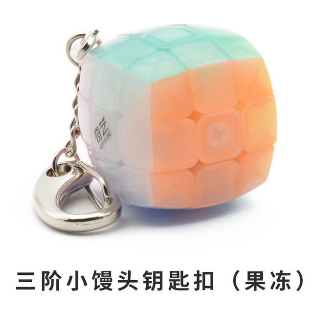 Qiyi Jelly Color Neo Magic Cube Transparent Cube Puzzle Finger Toys Professional Speed Cubes