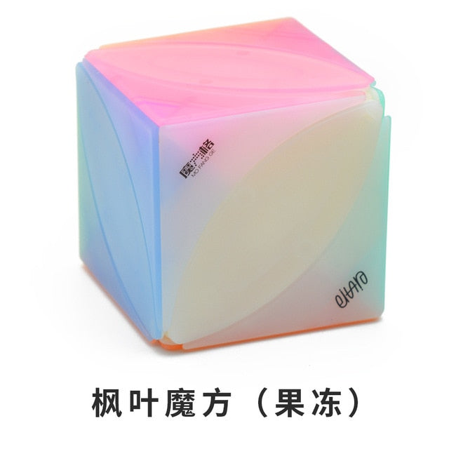 Qiyi Jelly Color Neo Magic Cube Transparent Cube Puzzle Finger Toys Professional Speed Cubes