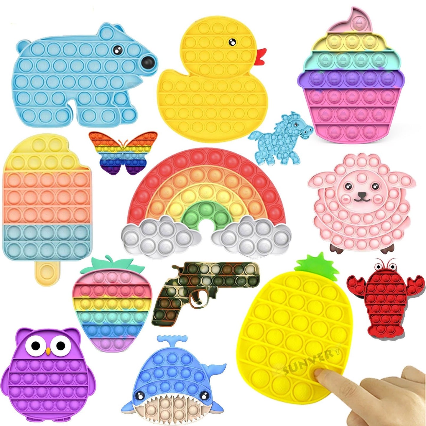 Animal Pop It Fidget Toys