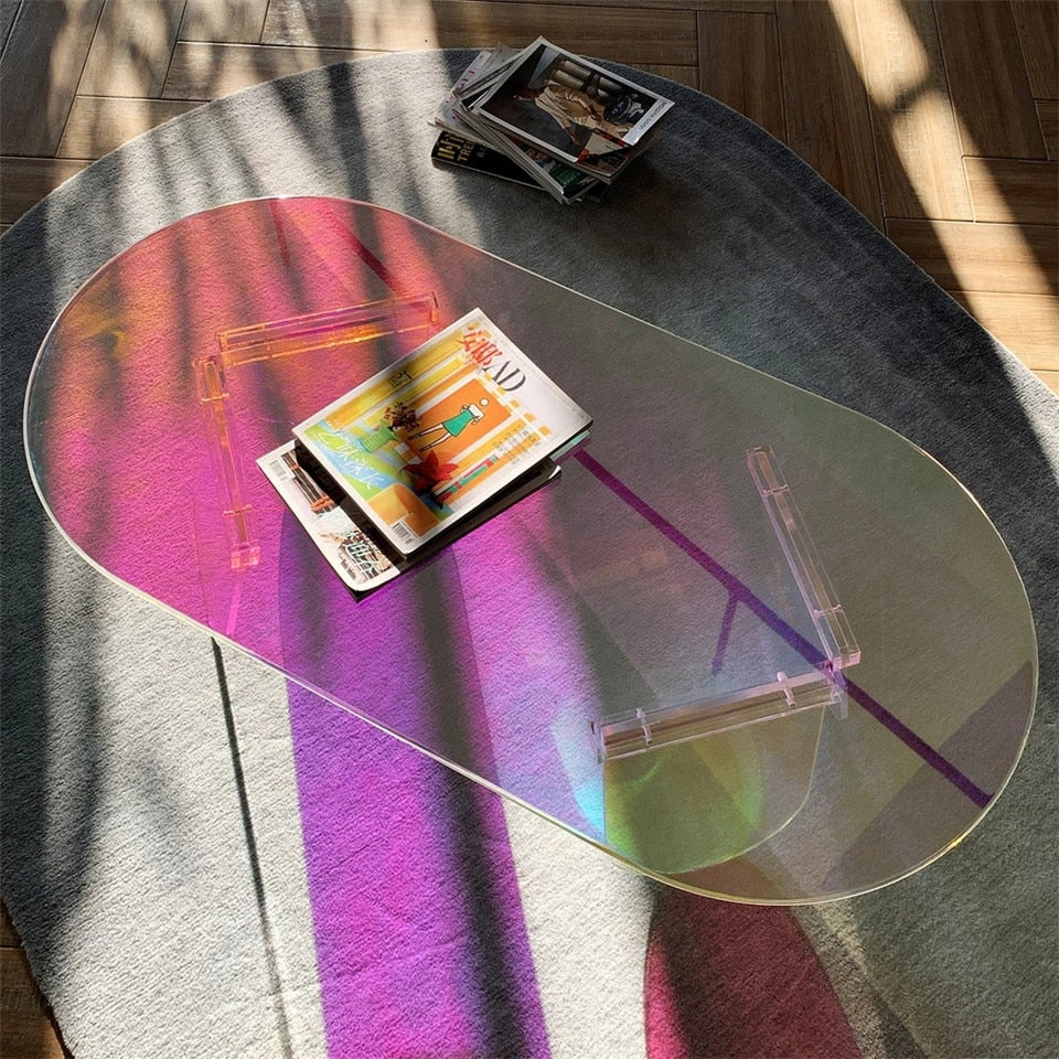 Nordic Luxury Transparent Acrylic Table