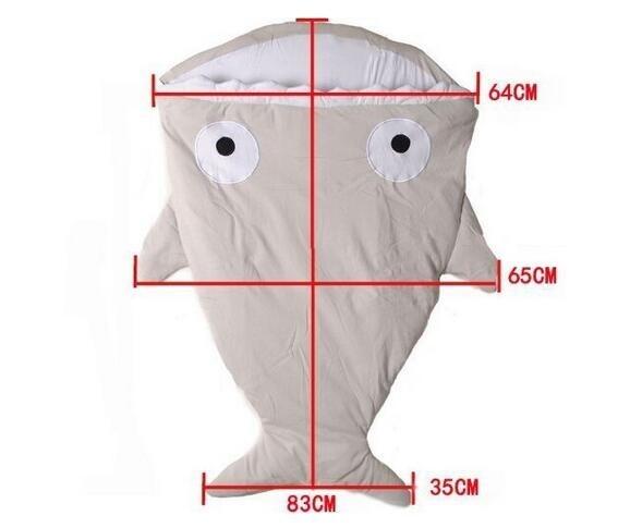 Shark Sleeping Bag for Baby - Perfenq