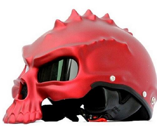 Skull Motorcycle Helmet - Perfenq