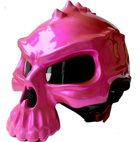Skull Motorcycle Helmet - Perfenq