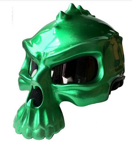 Skull Motorcycle Helmet - Perfenq