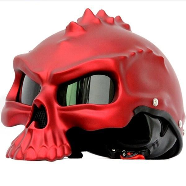 Skull Motorcycle Helmet - Perfenq