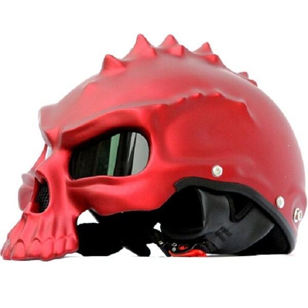 Skull Motorcycle Helmet - Perfenq