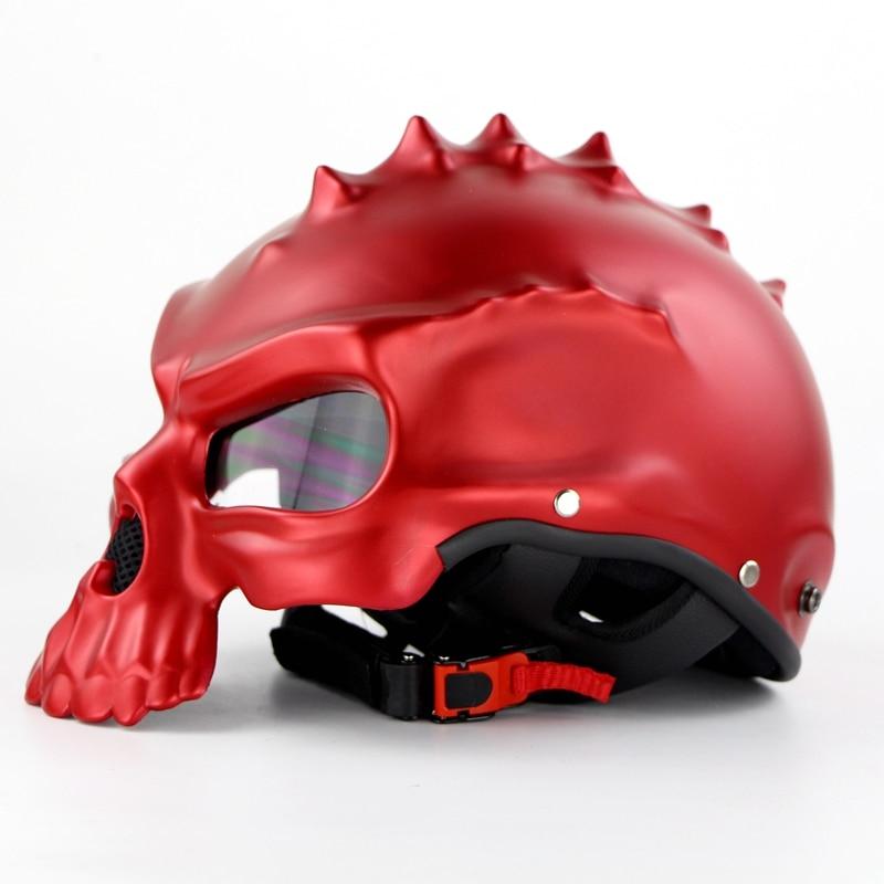 Skull Motorcycle Helmet - Perfenq