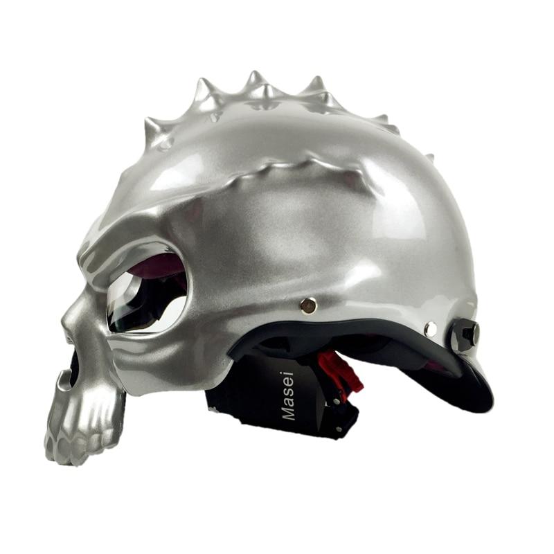 Skull Motorcycle Helmet - Perfenq