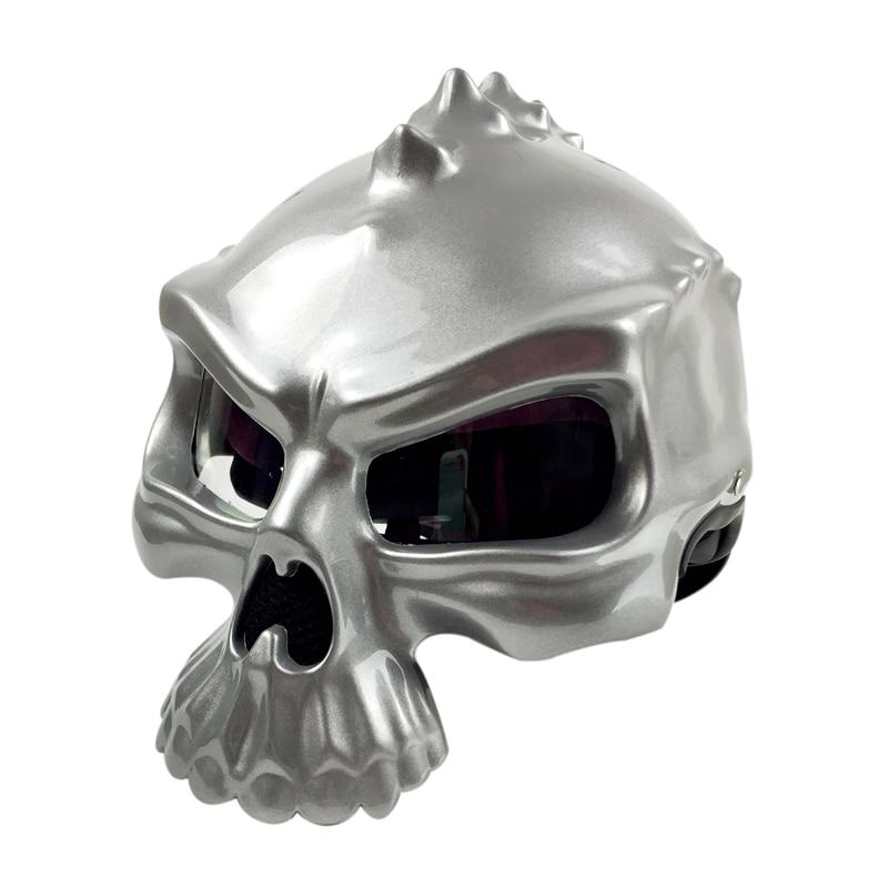 Skull Motorcycle Helmet - Perfenq