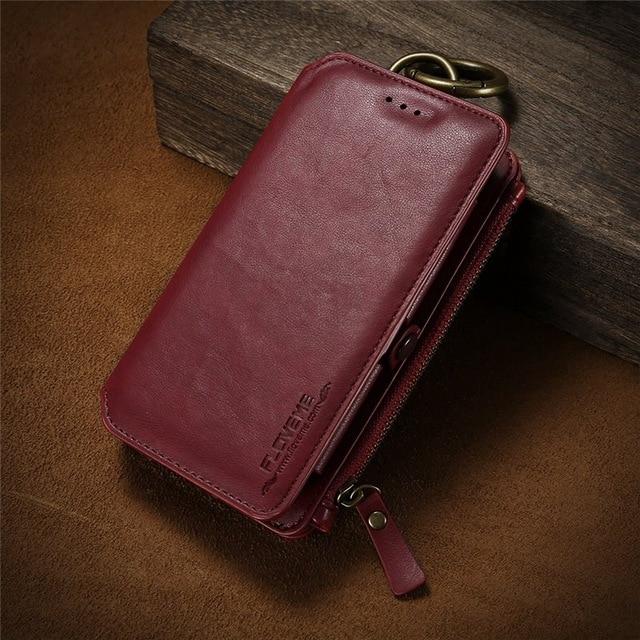 8 in 1 Multi-Function iPhone Wallet Case - Perfenq