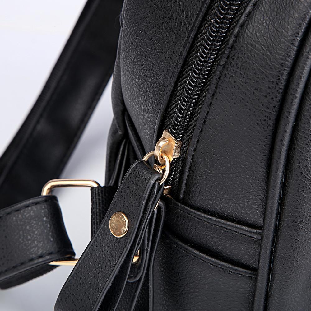 Bat Wings Backpack - Small Black Purse - Perfenq