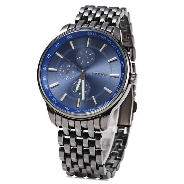 Full Steel Waterproof Wrist Watch for men - Perfenq