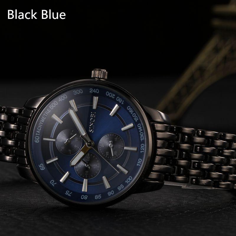 Full Steel Waterproof Wrist Watch for men - Perfenq