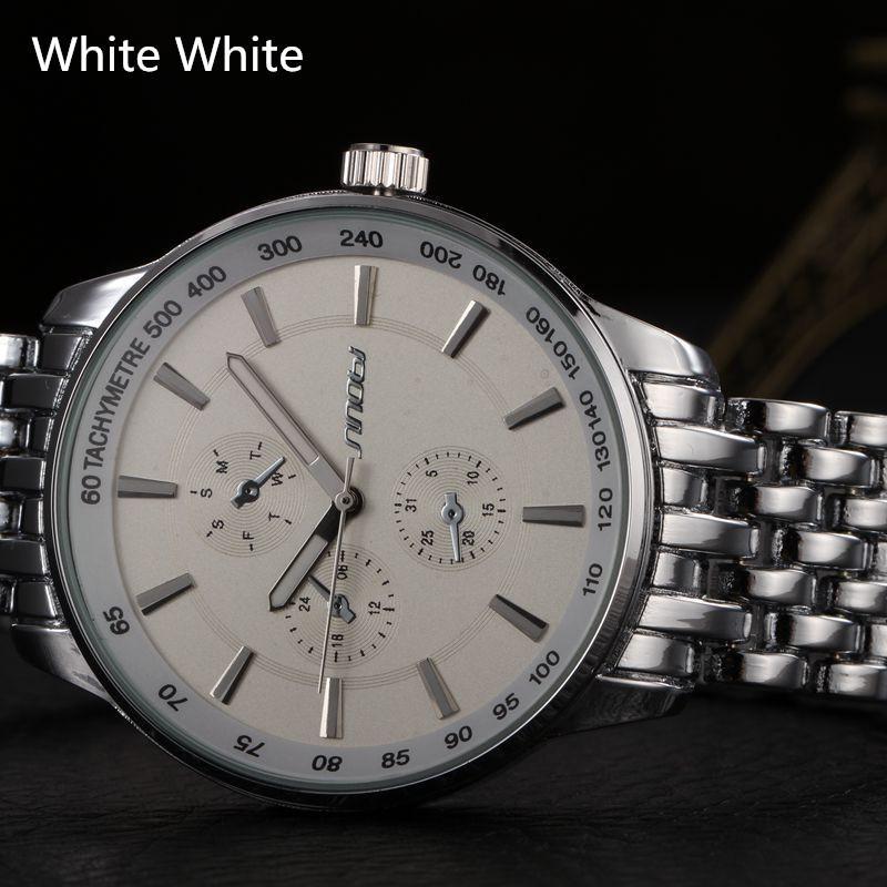 Full Steel Waterproof Wrist Watch for men - Perfenq