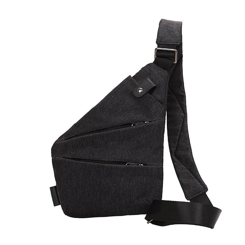 Anti Theft Single Shoulder Compact Crossbody Bag for Men - Perfenq