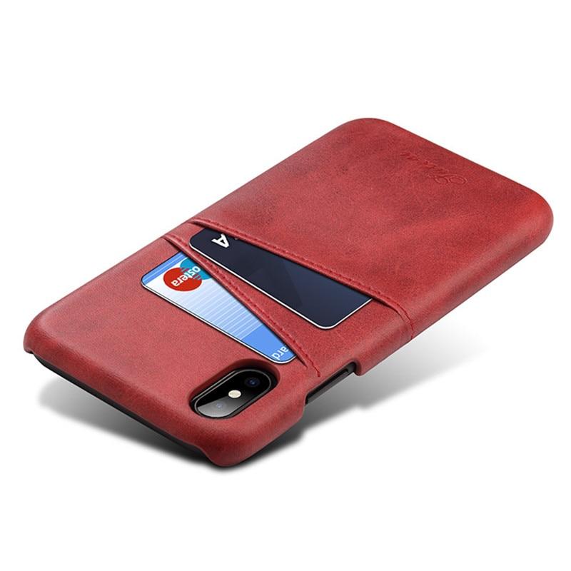 iPhone XS, XS Max & XR Slim PU Leather Case (Now for all iPhones) - Perfenq