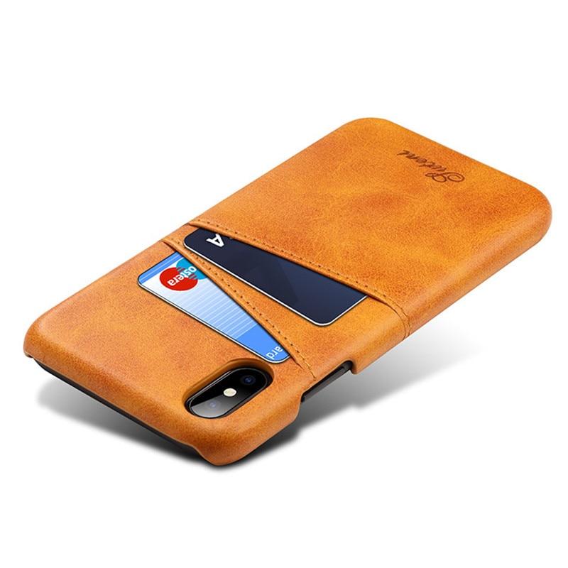 iPhone XS, XS Max & XR Slim PU Leather Case (Now for all iPhones) - Perfenq