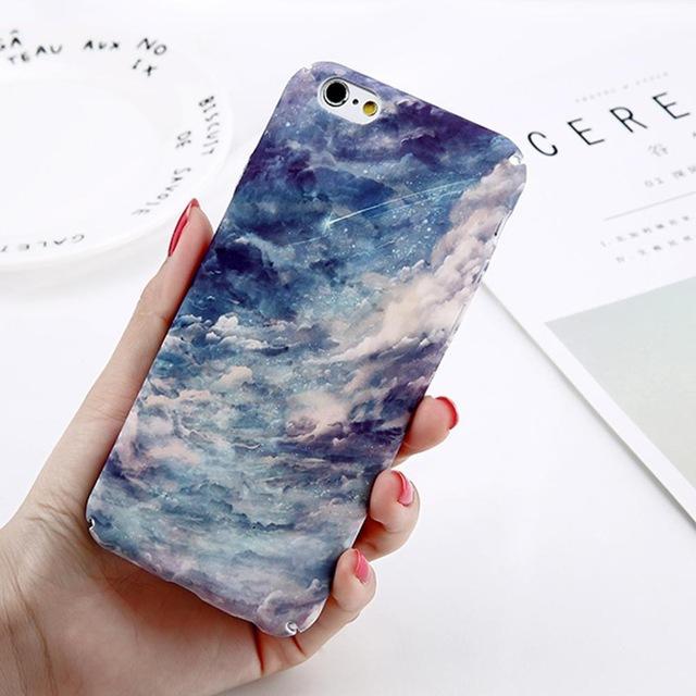 Abstract Marble Case for iPhone 8 & iPhone 8 Plus - Perfenq