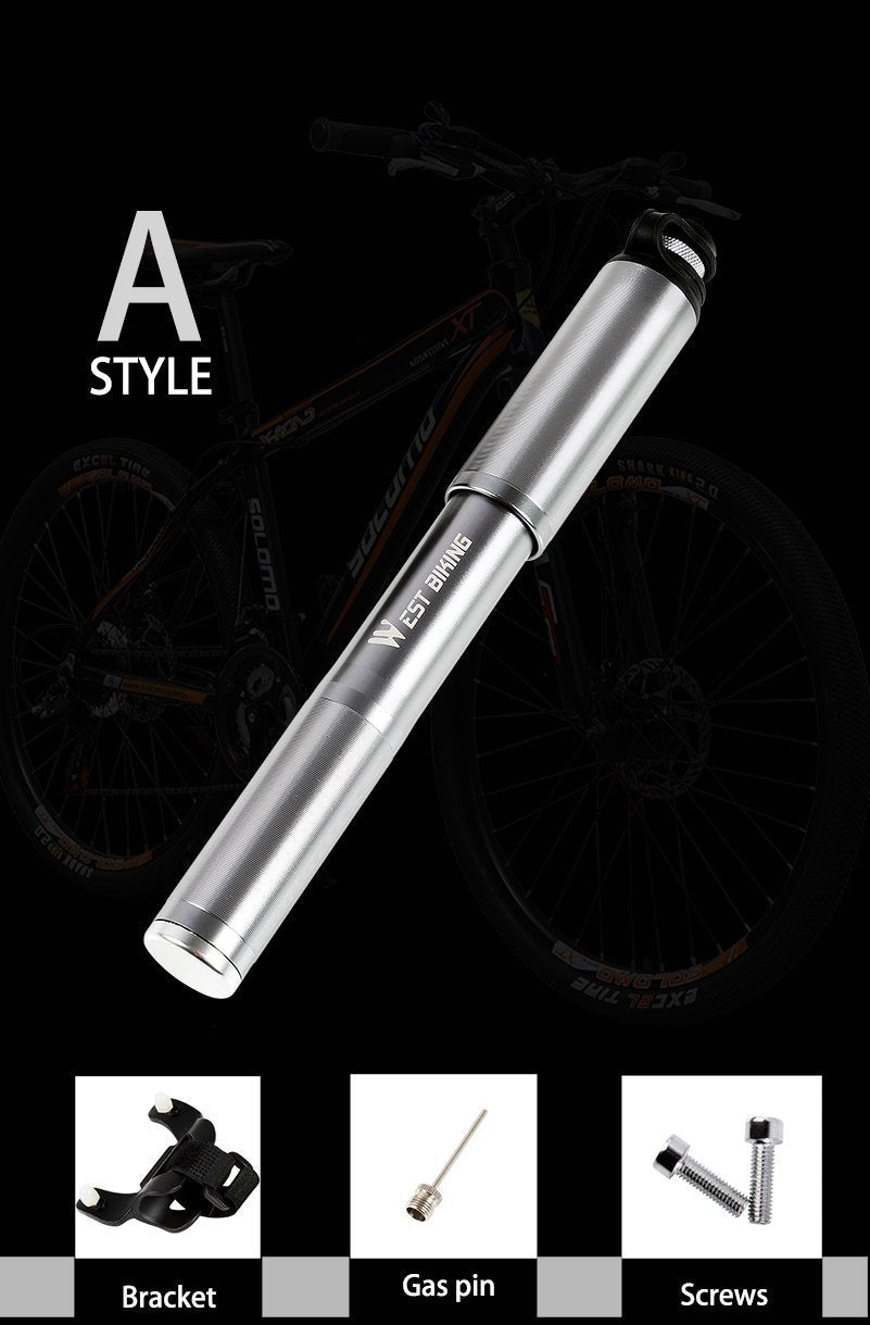 Multi-Purpose Mini Portable Bike Pump - Perfenq