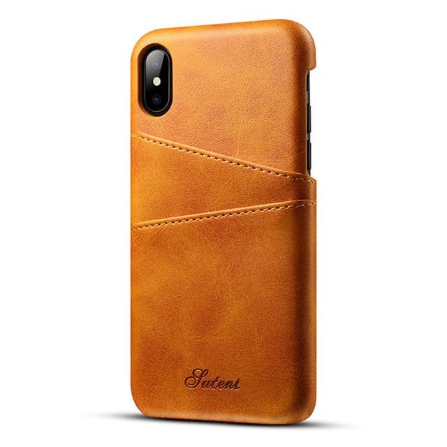 iPhone XS, XS Max & XR Slim PU Leather Case (Now for all iPhones) - Perfenq