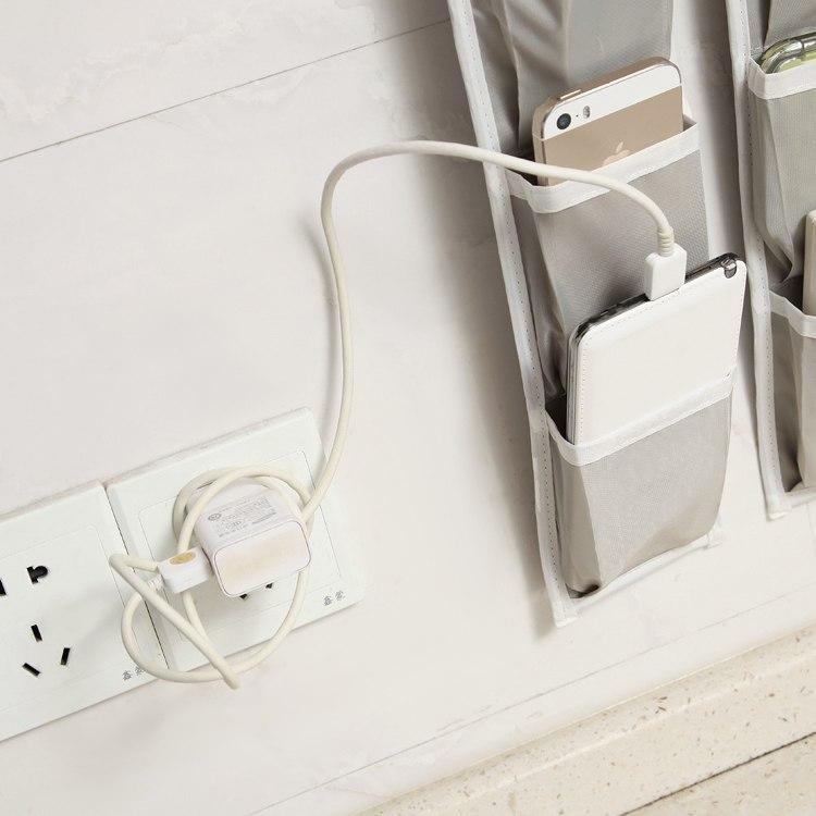 Universal Mobile Charging Rack with Multiple Pockets - Perfenq