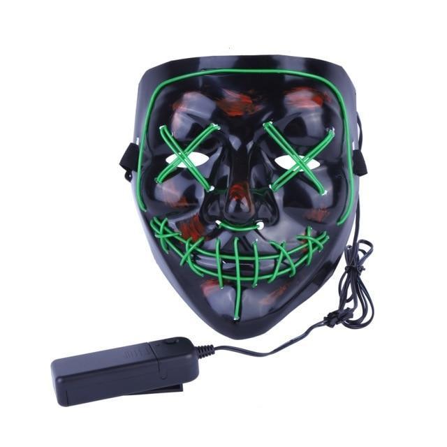 Universal Halloween LED Light Masks (HOT) - Perfenq