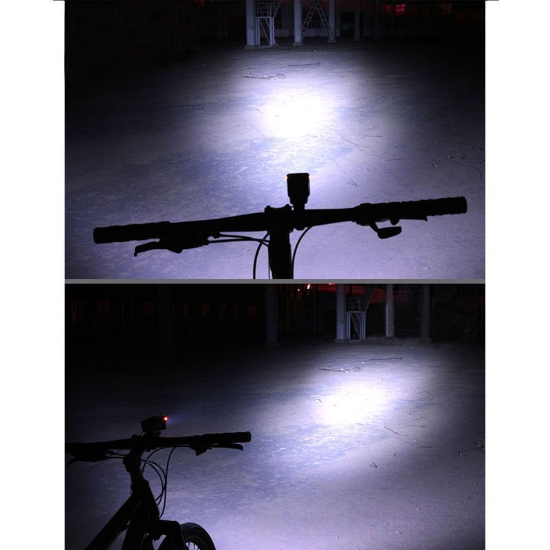 Multi-Function Solar Power Bike Light - Perfenq