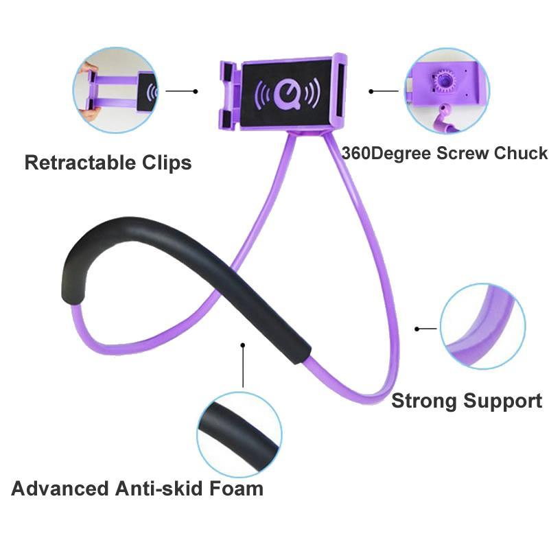 Lazy Neck Phone Holder with 360* Rotation - Perfenq