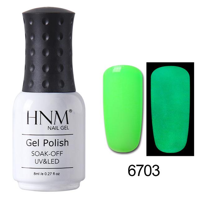 Glow in the Dark Nail Polish - Luminous Colors - Perfenq