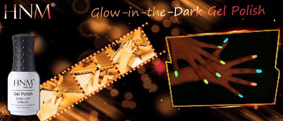 Glow in the Dark Nail Polish - Luminous Colors - Perfenq