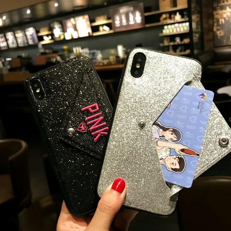 Luxury Glitter Cute iPhone Purse Case - Perfenq