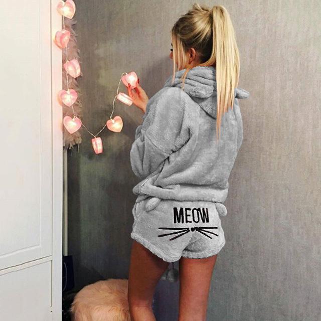 Meow Two Piece (Set) - Perfenq